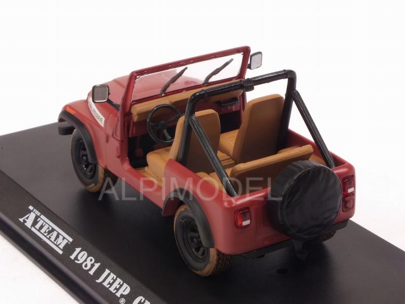 Jeep CJ-7 A-Team 1981 - greenlight
