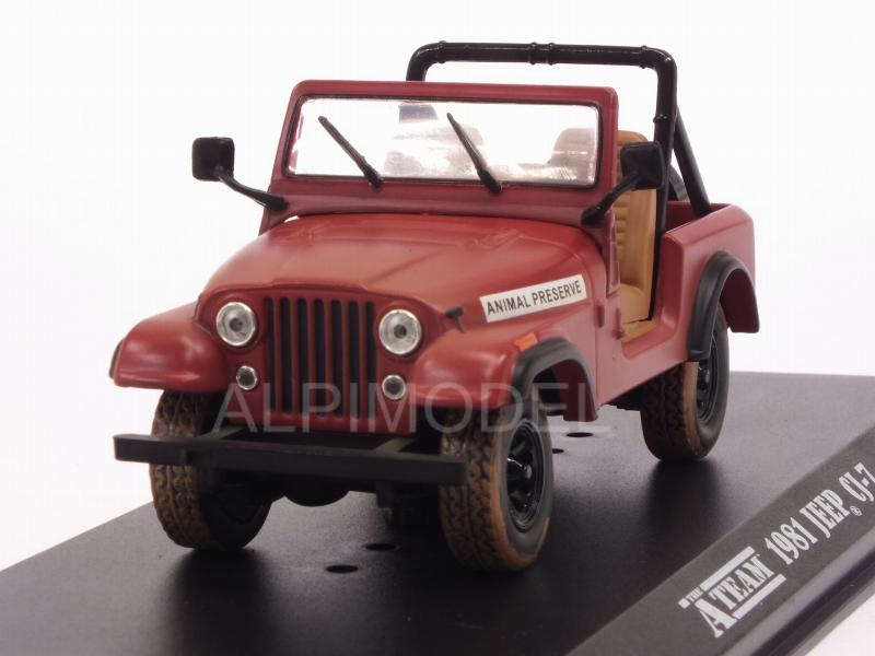 Jeep CJ-7 A-Team 1981 by greenlight