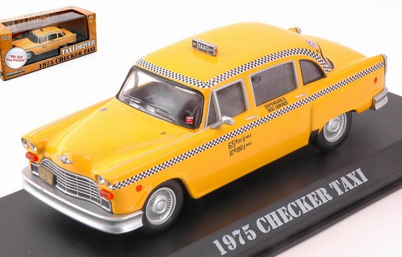 Checker Taxi 1975 Yellow 'Taxi Driver' Film by greenlight