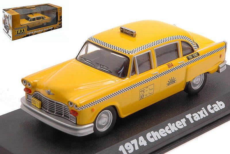 Checker Taxi Sunshine Cab Company #804 1978-83 TV Series 'Taxi' by greenlight