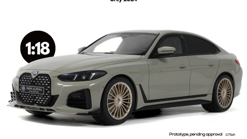 BMW Alpina B4 GT 2024 (Grey) by gtspirit
