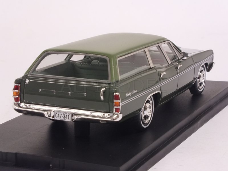 Ford Galaxie Station Wagon 1970 (Ivy Green) - goldvarg
