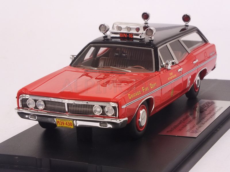 Ford Galaxie Station Wagon 1970 Chicago Fire Dept. by goldvarg