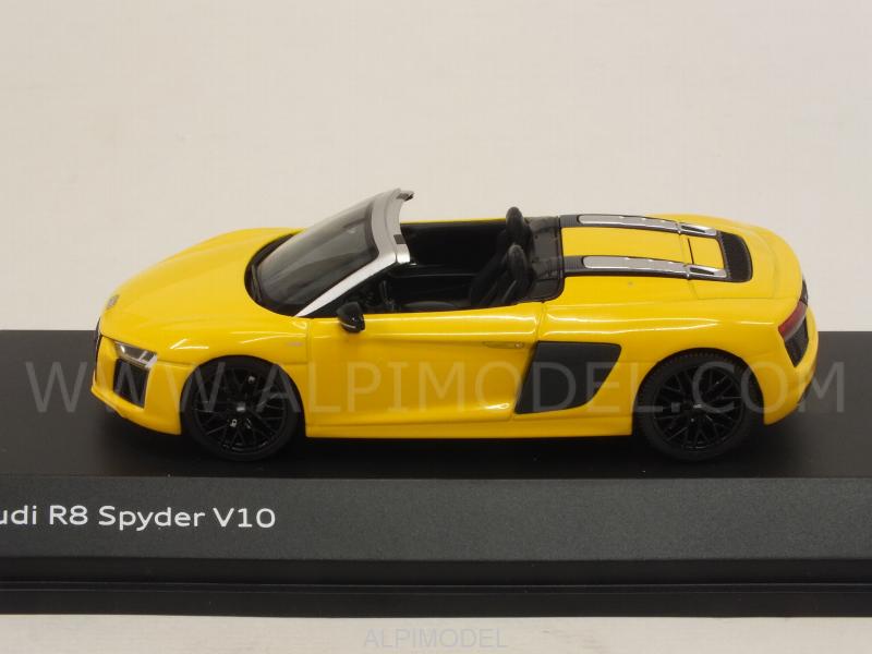 Audi R8 Spyder V10 (Vegas Yellow)  Audi Promo - herpa