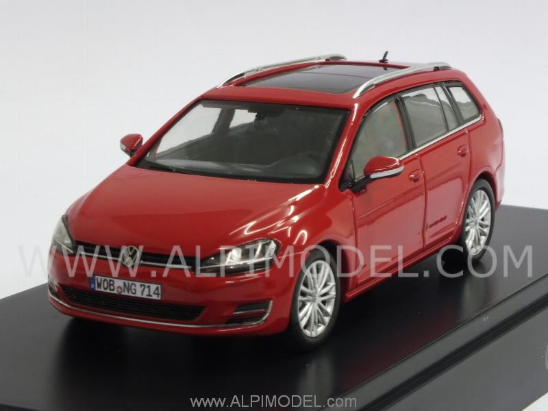 Volkswagen Golf 7 Variant (Red)  VW promo by herpa