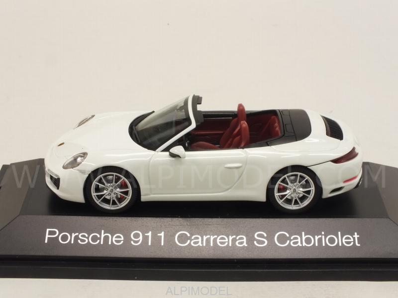 Porsche 911 Carrera S Cabriolet (White) - herpa