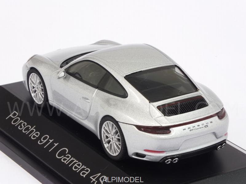Herpa 71048 Porsche 911 Carrera 4S Coupé Model Set White 