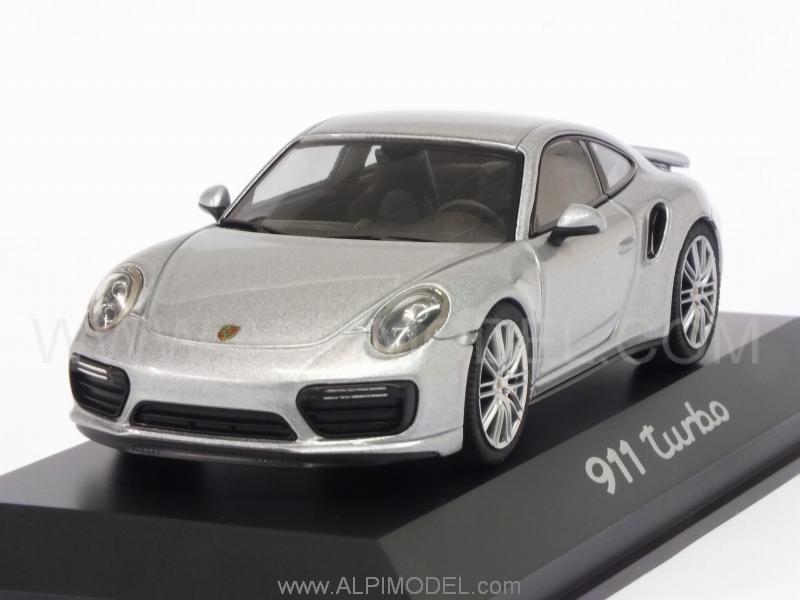 Porsche 911 Turbo 2016 (Silver) Porsche Promo by herpa