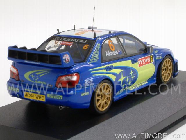 Subaru Impreza WRC #6 Rally Japan 2005 Atkinson - McNeall - hpi-racing