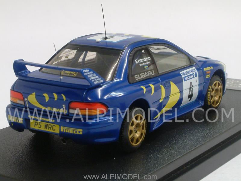 Subaru Impreza WRC #4 Winner Rally Sweden 1997 Eriksson - Parmander - hpi-racing