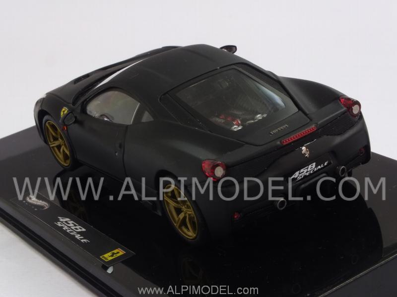 Ferrari 458 Speciale 2013 (Matt Black) - hotwheels