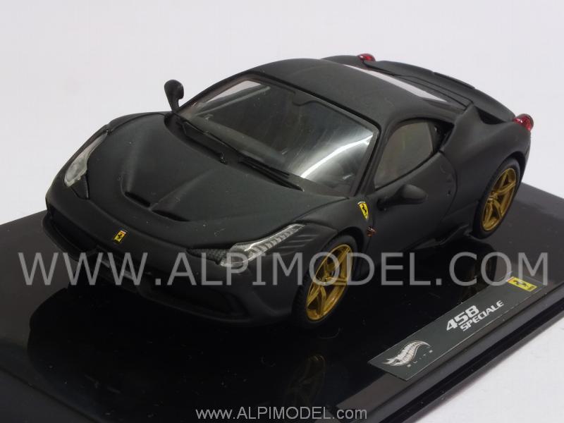 Ferrari 458 Speciale 2013 (Matt Black) by hotwheels