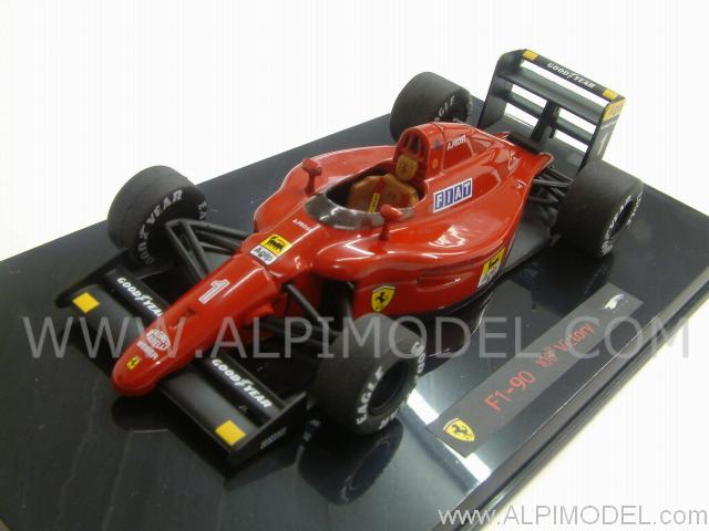 Ferrari F1 90 GP Winner France 1990 Alain Prost by hot-wheels
