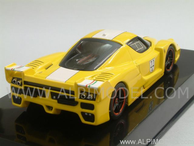 Ferrari FXX #22 (Yellow) - hot-wheels