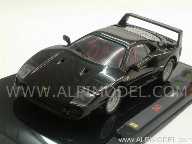 Ferrari F40 (Black) by hot-wheels
