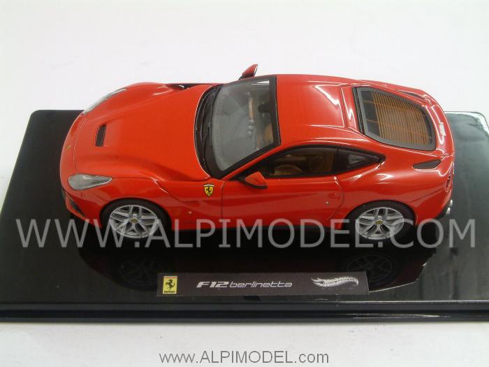 Ferrari F12 Berlinetta 2012  (Red) - hot-wheels
