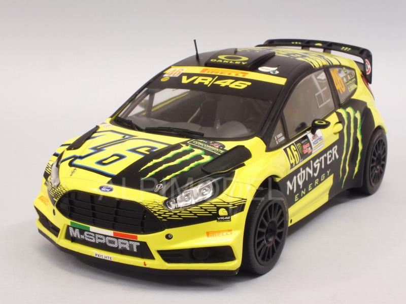 Ford Fiesta RS WRC #46 Winner Rally Monza 2015 Valentino Rossi - Cassina by ixo-models