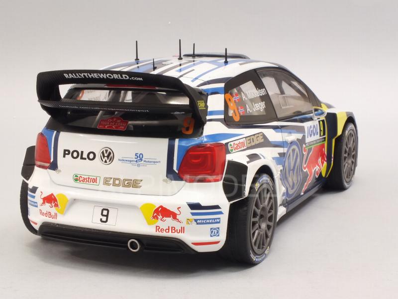 Volkswagen Polo R WRC #9 Tour de Corse 2016 Mikkelsen - Jager - ixo-models