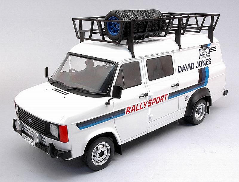 Ford Transit Mkii David Sutton (with Roof Accessories) 1:18 by ixo-models