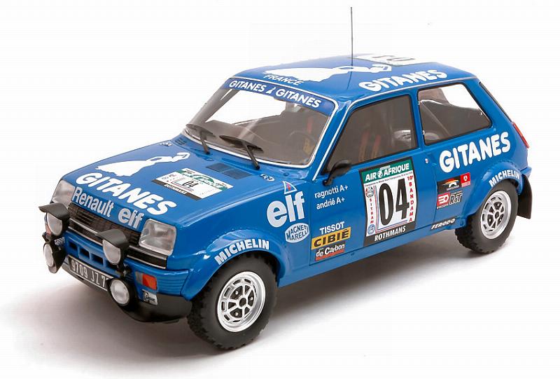 Renault 5 Alpine #4 Rally Bandama 1978 Ragnotti - Andrie by ixo-models