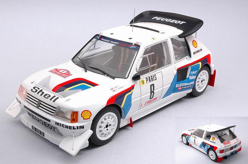 Peugeot 205 T16 E2 #8 Rally Monte Carlo 1986 Saby - Fauchille by ixo-models