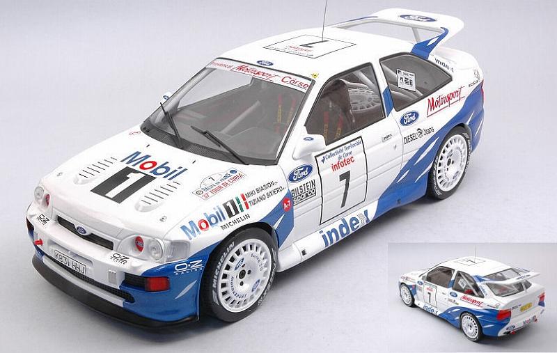 Ford Escort RS Cosworth #7 Rally Tour De Corse 1993 Biasion - Siviero by ixo-models