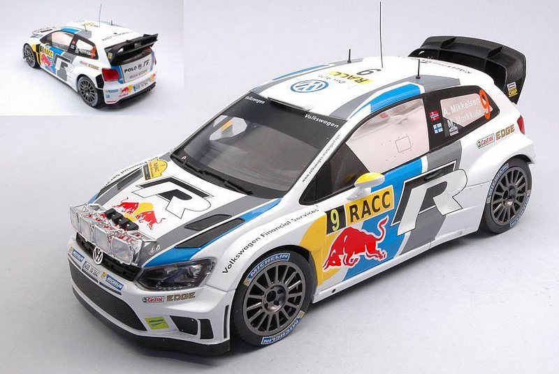 Volkswagen Polo R WRC #9 Rally Catalunya.2013 (Night Lights) Mikkelsen - Markkula by ixo-models