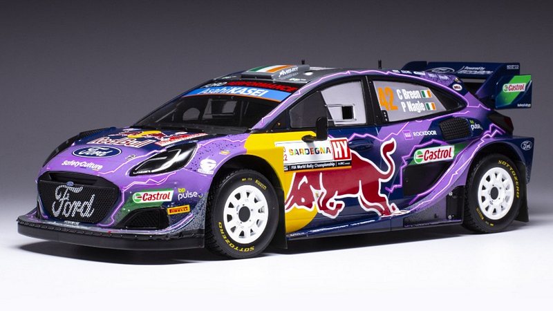 Ford Puma Rally 1 Wrc N.42 Rally Sardegna 2022 Breen - Nagle by ixo-models