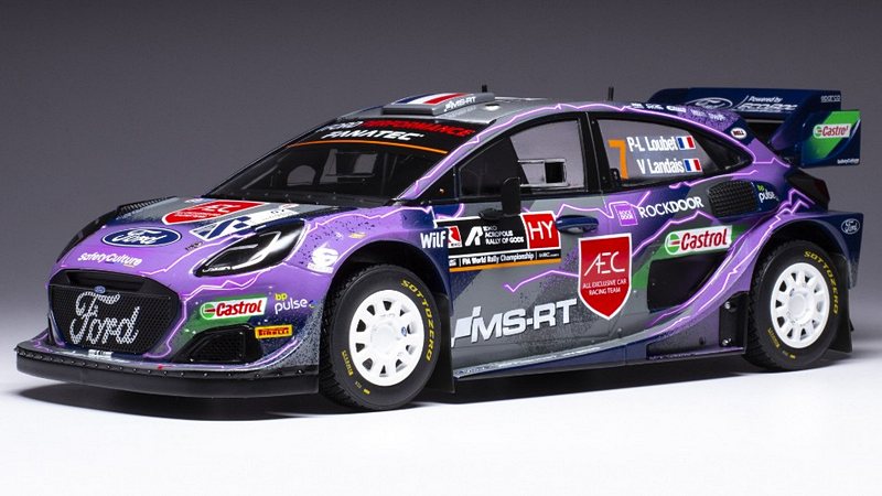 Ford Puma Rally 1 #7 Rally Acropolis 2022 Loubet - Landais by ixo-models