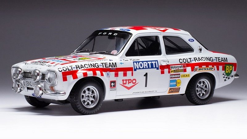 Ford Escort Mk1 RS1600 #1 Rally 1000 Lakes 1973 Makinen - Liddon by ixo-models