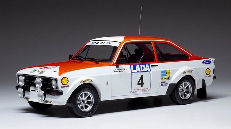 Ford Escort Mk2 RS 1800 #4 1000 Lakes Rally 1977 Vatanen - Aho by ixo-models