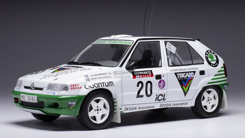 Skoda Felicia #20 RAC Rally 1995 Blomqvist - Melander by ixo-models