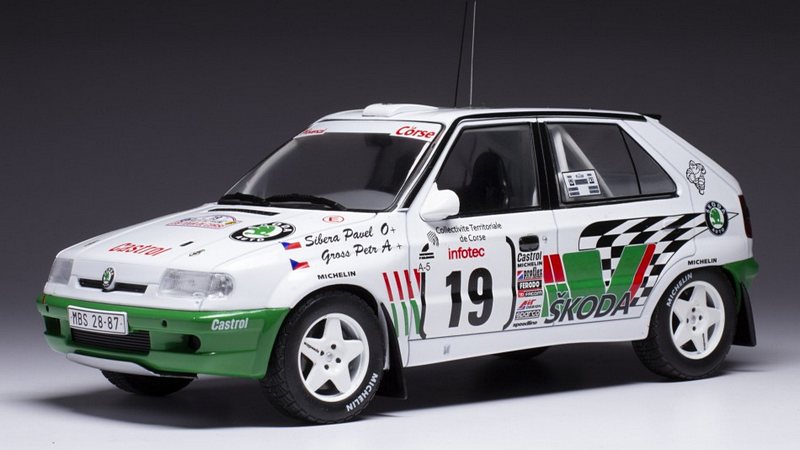 Skoda Felicia #19 Tour De Corse 1995 Sibera - Gross by ixo-models