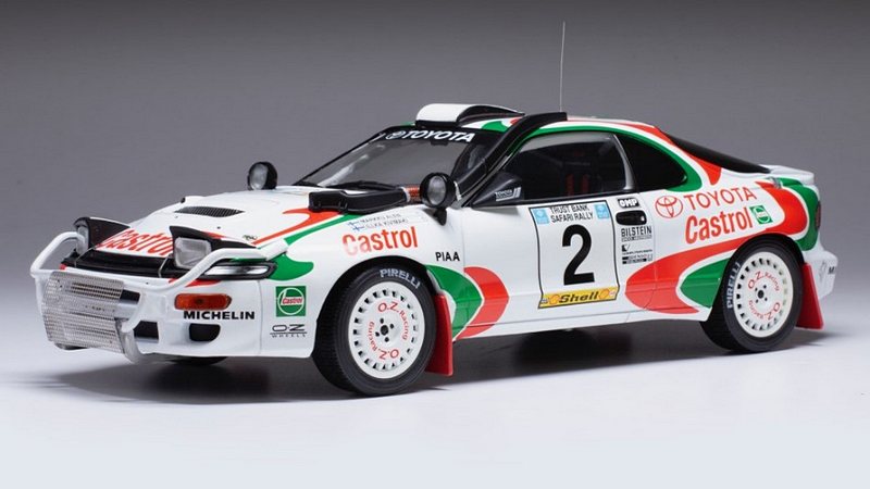 Toyota Celica Turbo 4WD #2 Safari Rally 1993 Allen - Kivimaki by ixo-models