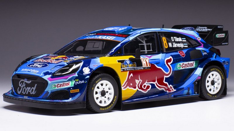Ford Puma WRC #8 Rally Sweden 2023 Tanak - Jarveoja by ixo-models