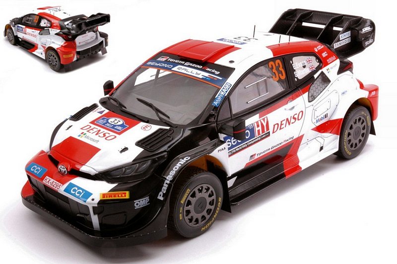 Toyota Yaris GR #33 Rally Finland 2023 Evans - Martin by ixo-models