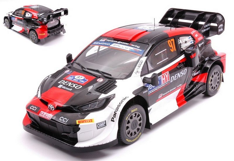 Toyota Yaris GR #97 Rally Finland 2023 Lattvala - Hanninen by ixo-models