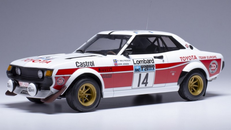 Toyota Celica 2000 GT #14 RAC Rally 1977 Walfridson-Jensen by ixo-models