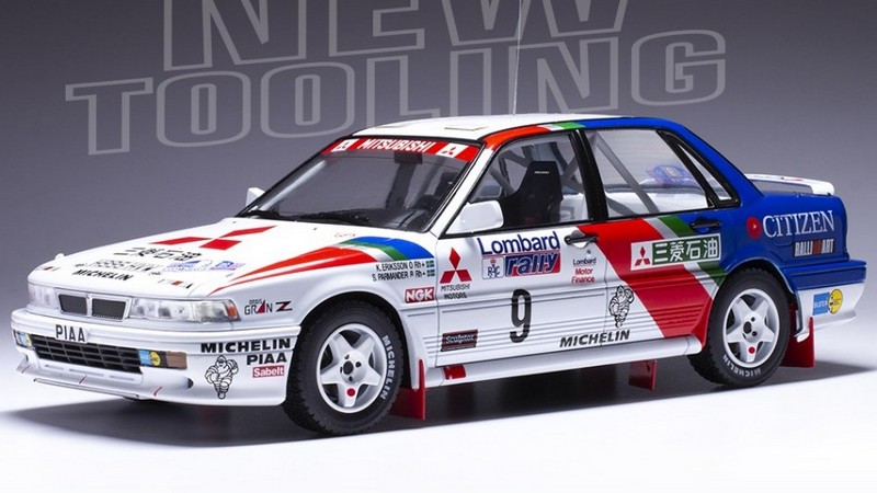 Mitsubishi Galant VR-4 #9 RAC Rally 1990 Eeriksson - Parmander by ixo-models