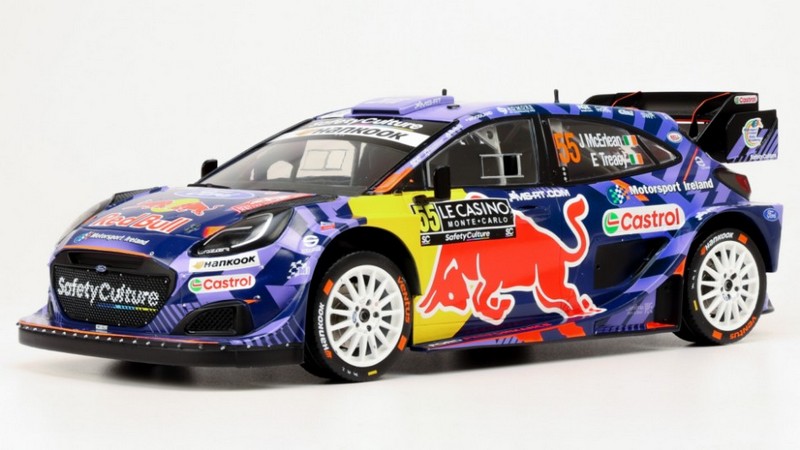 Ford Puma #55 Rally Monte Carlo 2025 McErlean-Treacy by ixo-models