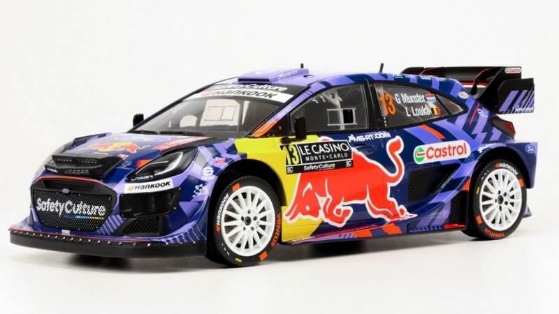 Ford Puma #13 Rally Monte Carlo 2025 Louka-Munster by ixo-models