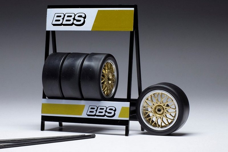 Set 4x Wheels BBS Motorsport by ixo-models