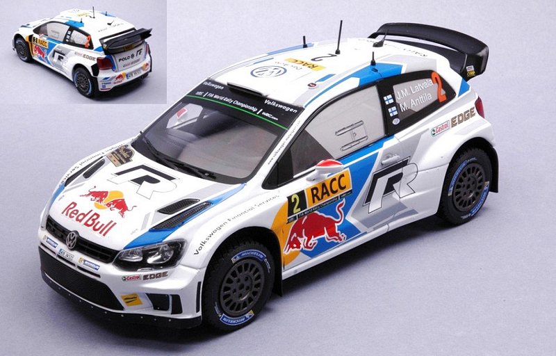 Volkswagen Polo R #2 Rally Catalunya 2014 Latvala - Anttila by ixo-models