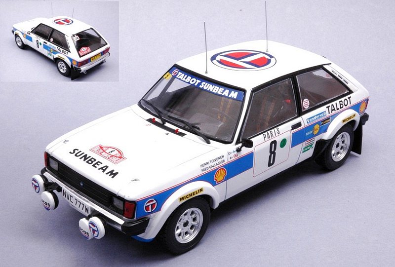 Talbot Sunbeam Lotus #8 Rally Monte Carlo 1981 Toivonen - Gallagher by ixo-models