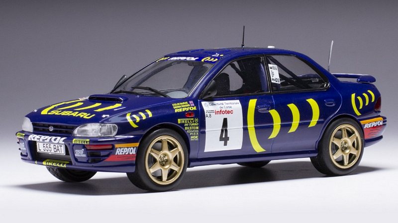 Subaru Impreza 555 WRC #4 Tour De Corse 1995 McRae - Ringer by ixo-models