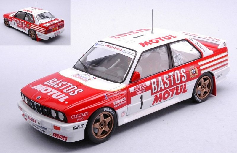 BMW M3 (E30) #1 Tour De Corse 1988 Beguin - Lenne by ixo-models