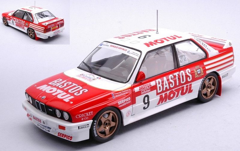 BMW M3 (E30) #9 Tour De Corse 1988 Chatriot - Perin by ixo-models