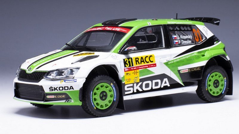 Skoda Fabia R5 #31 Rally Catalunya 2018 Kopecky - Dresler by ixo-models