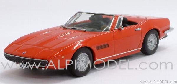 MASERATI ギブリスパイダー ixo-MODELS IXO-MODELS CLC052 Maserati Ghibli Spyder (Red) 1/43
