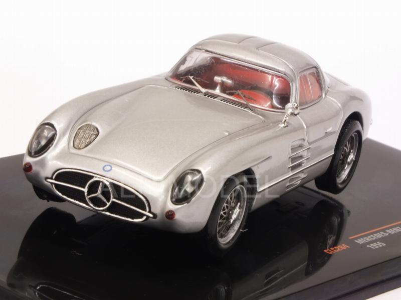 Mercedes 300 SLR Coupe Uhlenhaut (W196S) 1955 (Silver) by ixo-models